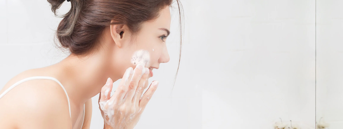 Lavado de cosméticos